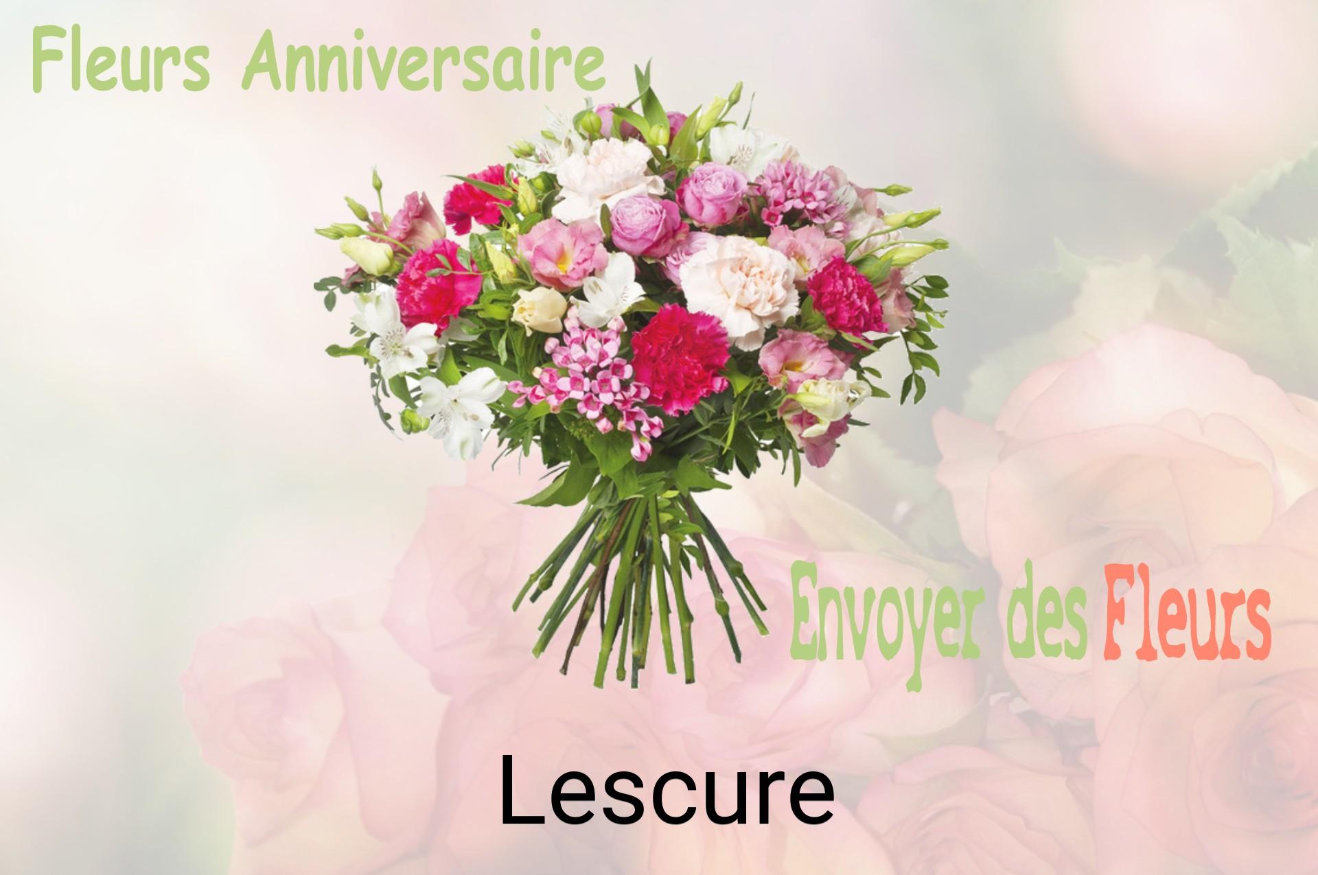 Bouquet de fleurs d’anniversaire livré à Lescure