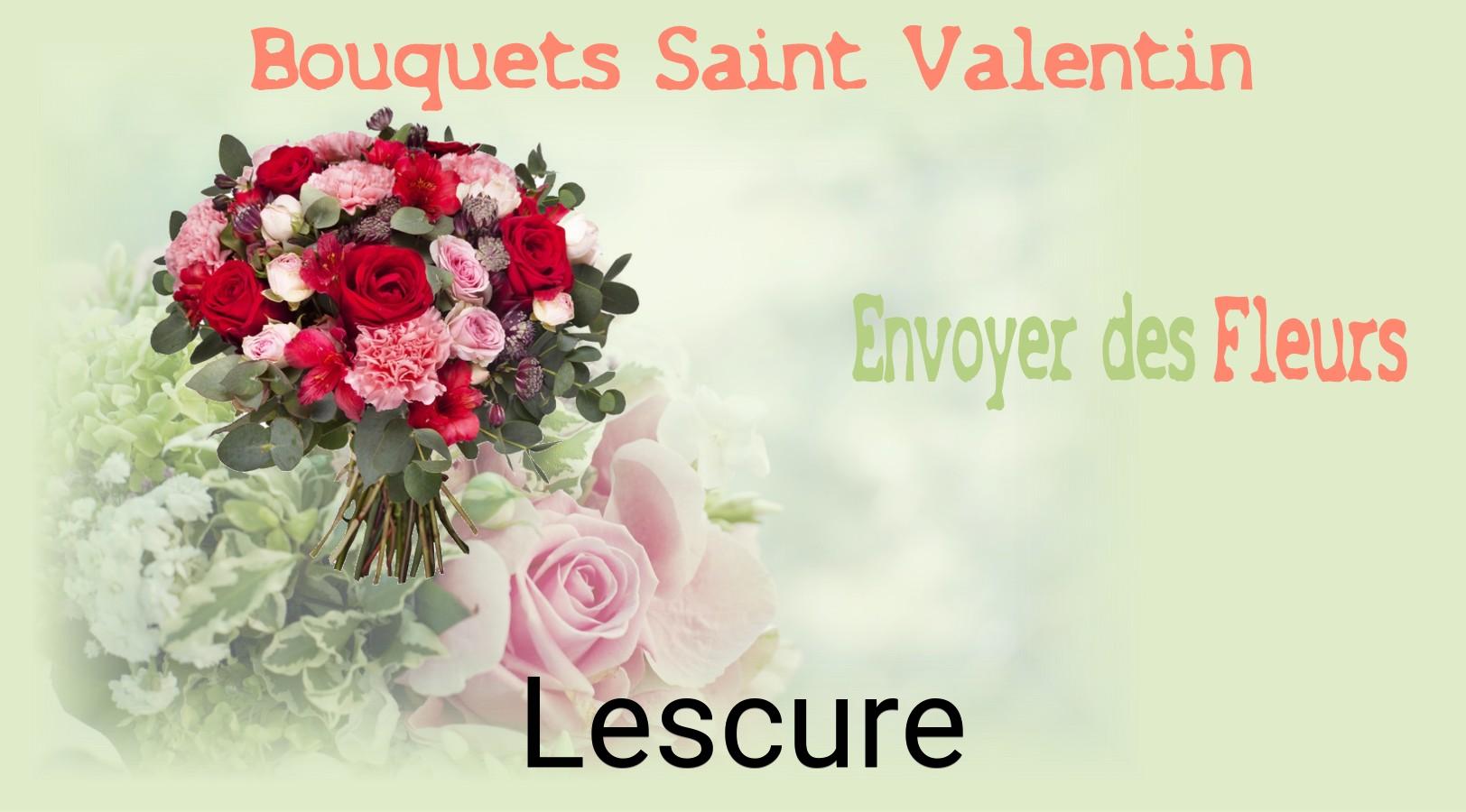 Roses de Saint-Valentin livrées à Lescure